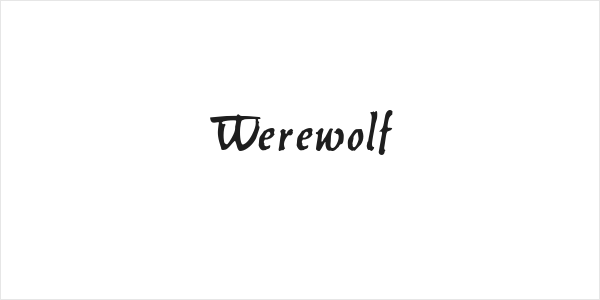 Werewolf Logo