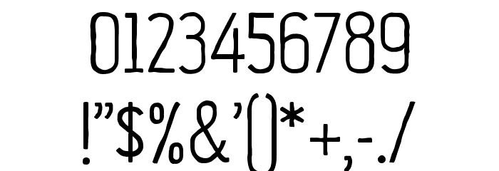 Wermland Gothic Regular Font OTHER CHARS