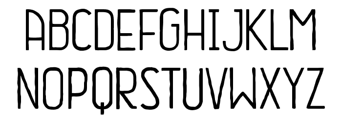 Wermland Gothic Regular Font LOWERCASE