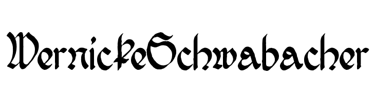 WernickeSchwabacher  Free Fonts Download