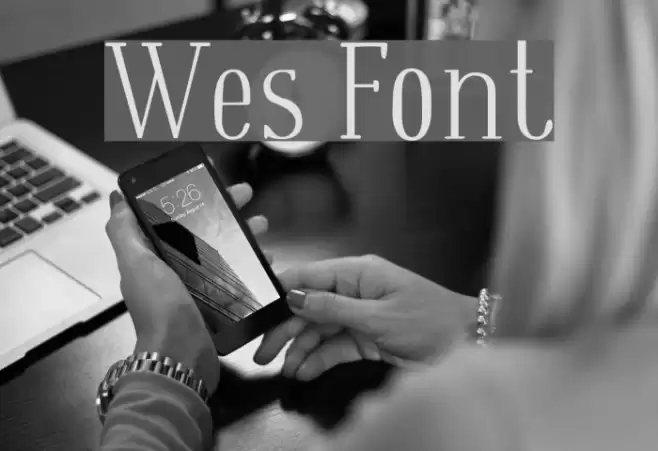 Wes Font examples