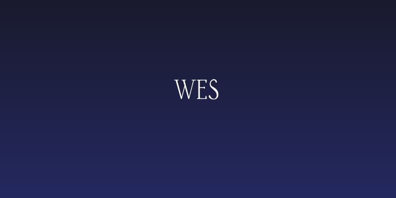 Wes Social Header