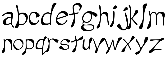 Wesley Font LOWERCASE