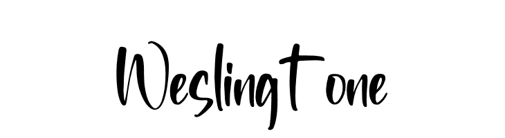 Weslingtone  font caratteri gratis