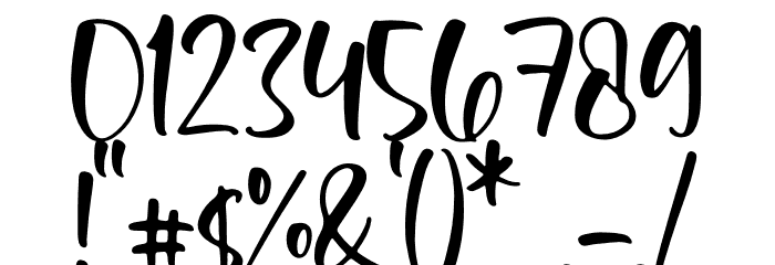 Weslingtone Font OTHER CHARS