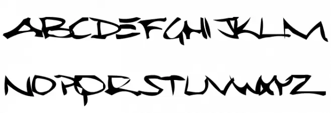 Wesmo Font UPPERCASE