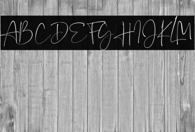 West Angel Font examples