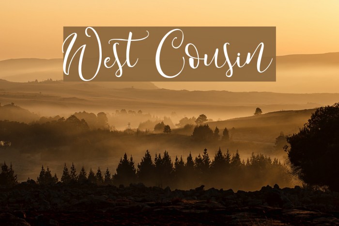 West Cousin Example 2