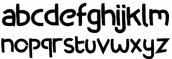 West Djakarta Fonte MINÚSCULAS