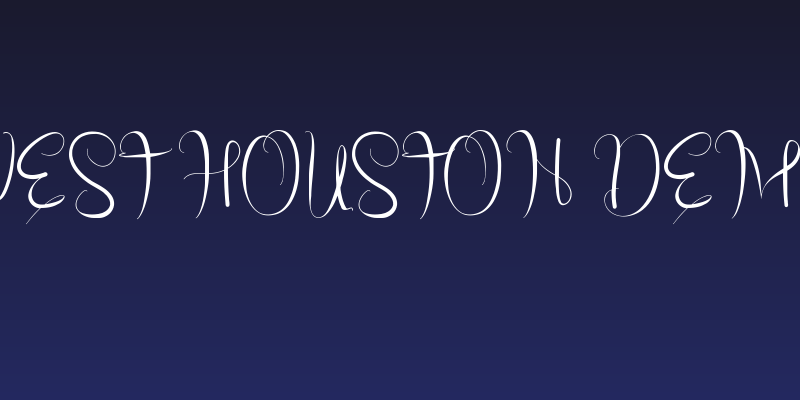 West Houston Demo Social Header