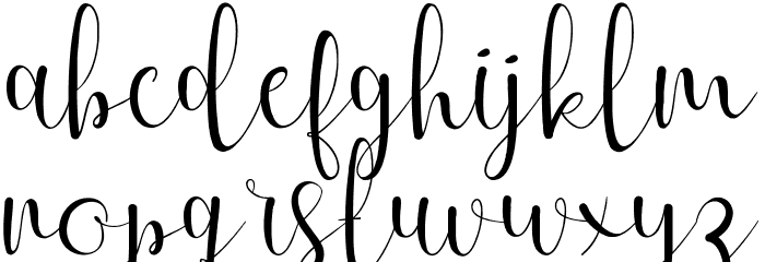 West Houston Demo Font LOWERCASE
