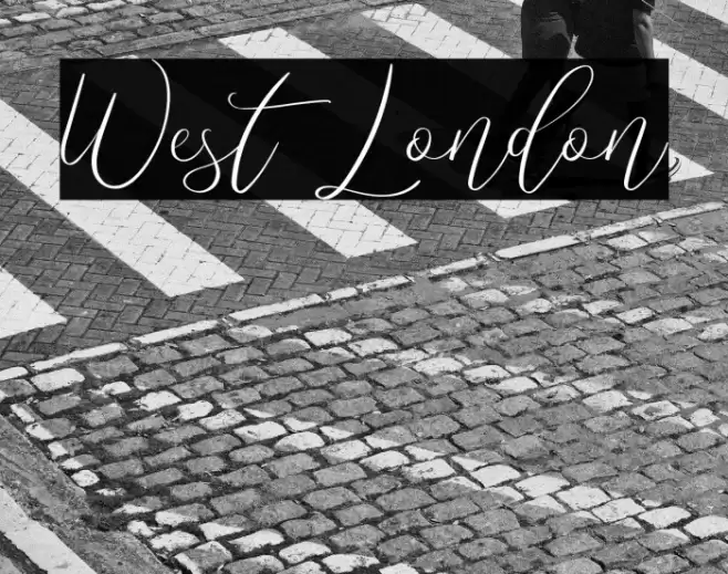 West London Font examples