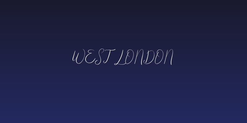 West London Social Header