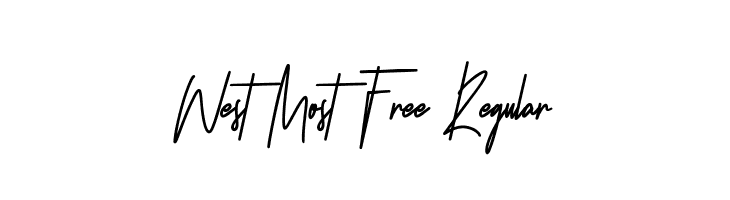 West Most Free Regular  Frei Schriftart Herunterladen