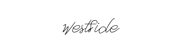 West Side  नि: शुल्क फ़ॉन्ट्स डाउनलोड