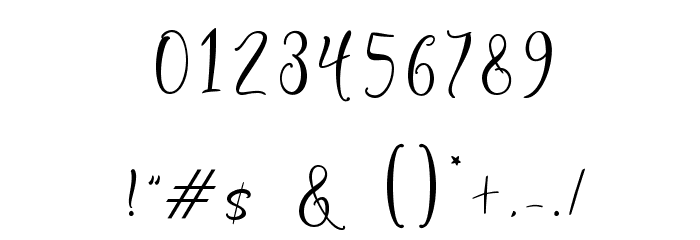 WestCousin Font OTHER CHARS
