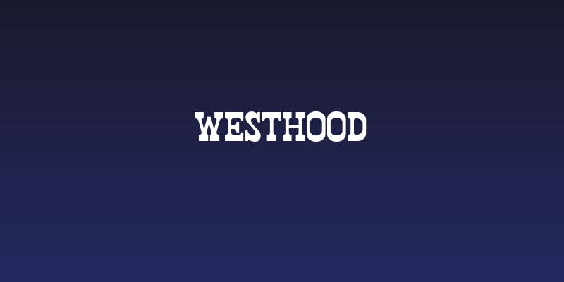 WestHood Social Header