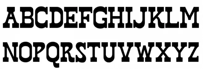 WestHood Font Litere mici