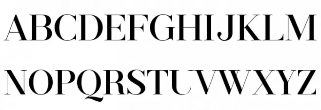Westack Schriftart Groß