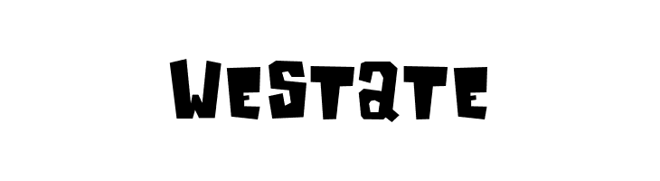 Westate  フリーフォントのダウンロード