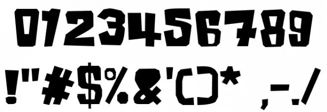 Westate Font OTHER CHARS