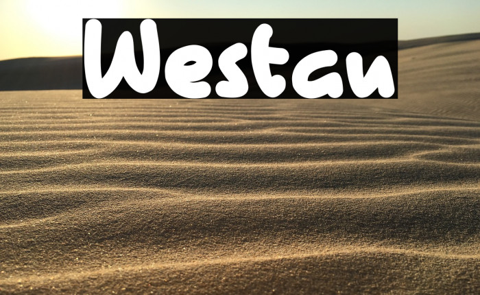 Westau Fonte examples