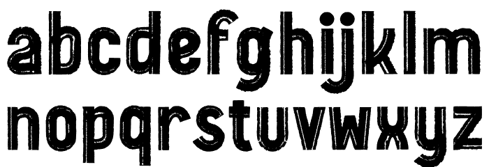 Westblue Personal Use Font LOWERCASE