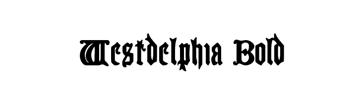 Westdelphia Bold  免费字体下载