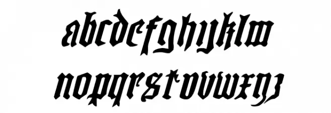 Westdelphia Expanded Italic خط أحرف صغيرة