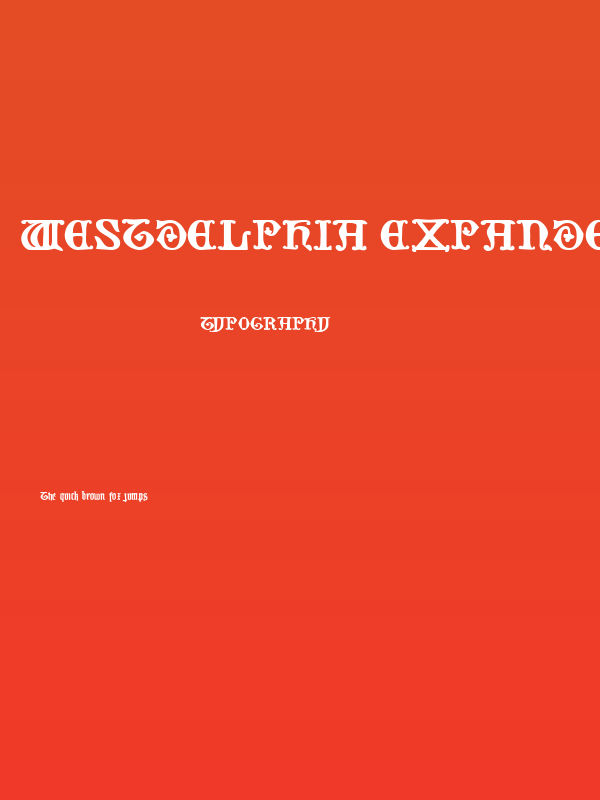 Westdelphia Expanded Poster