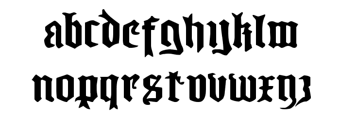 Westdelphia Extra-Expanded Font LOWERCASE