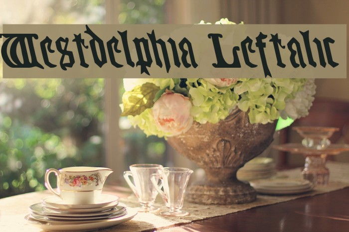 Westdelphia Leftalic Example 1