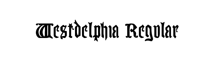 Westdelphia Regular  baixar fontes gratis