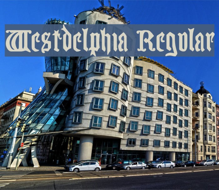Westdelphia Regular Font examples