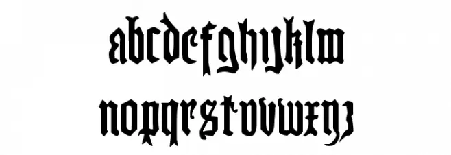 Westdelphia Regular Font LOWERCASE