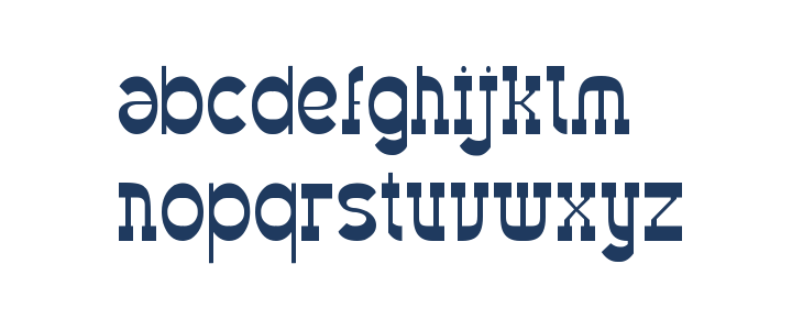 Western Eastern Lowercase