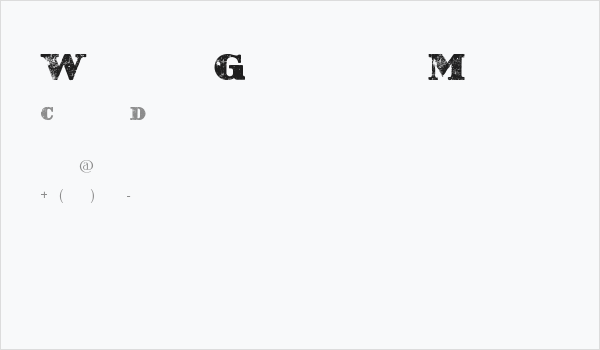 Western Grungy by Marta van Eck Business Card