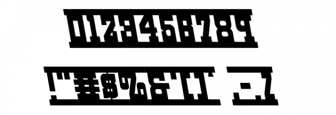 Western Rail Leftalic Font OTHER CHARS