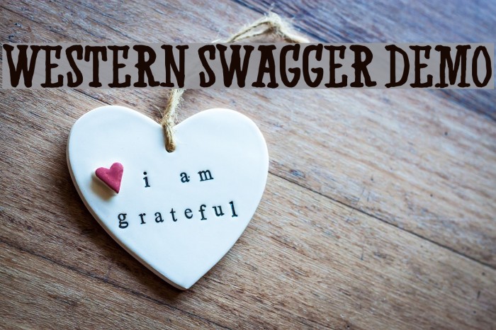 Western Swagger DEMO Example 2