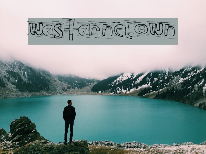 WesternClown Font examples
