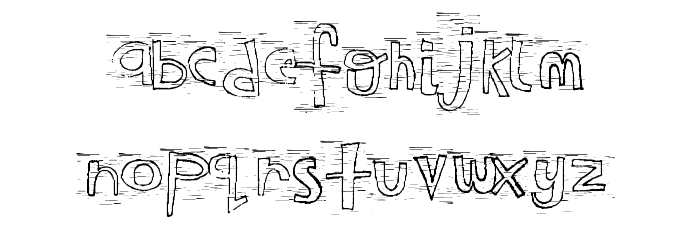 WesternClown Font LOWERCASE