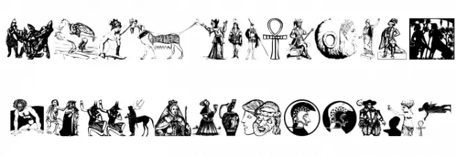 WesternPastHeroes Fuentes MINÚSCULAS