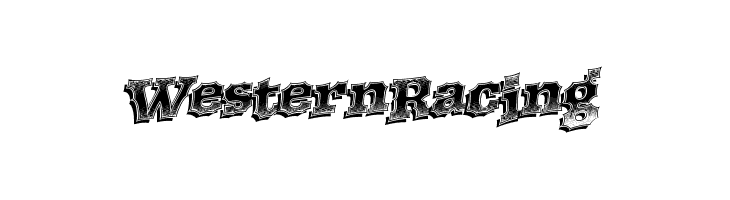 WesternRacing  font caratteri gratis