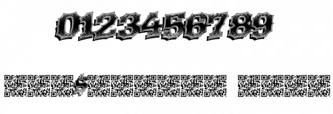 WesternRacing Font OTHER CHARS