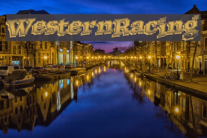 WesternRacing Polices examples
