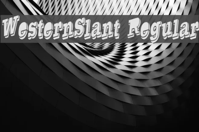 WesternSlant Regular Example 2