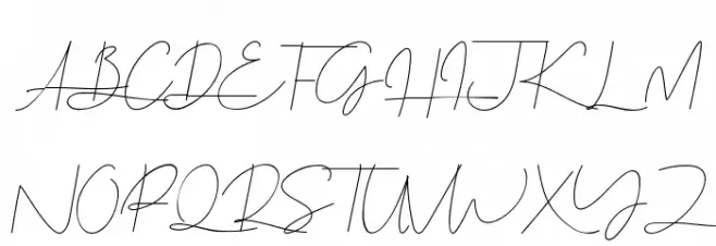 Westerners Demo フォント その他の文字