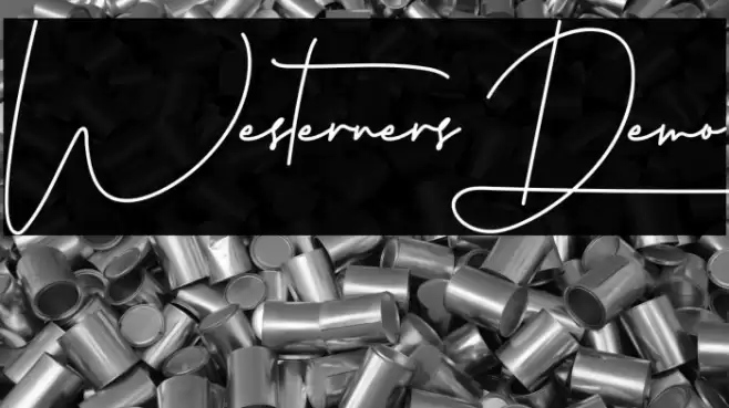 Westerners Demo フォント examples