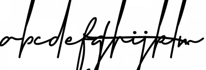 Westerners Demo フォント 小文字