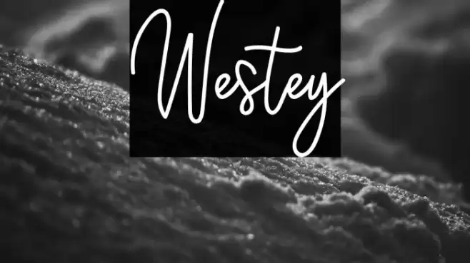 Westey Font examples
